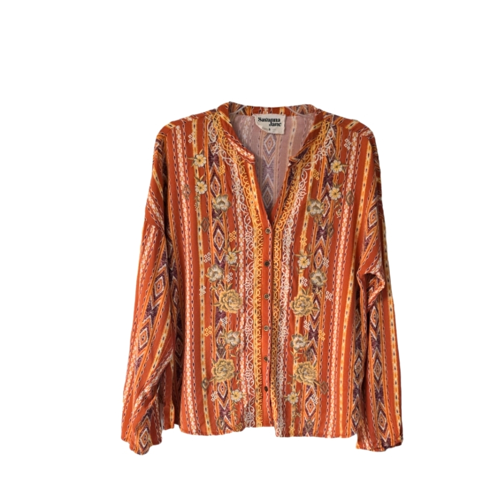 Savanna Jane Ladies Blouse Size S
